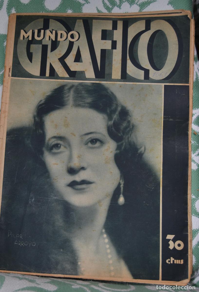 Coleccionismo de Revistas y Peri&oacute;dicos: MUNDO GR&Aacute;FICO: n&ordm; 1061 (2-3-1932). Reportajes. La Reforma agraria. Un atentado en el Congreso