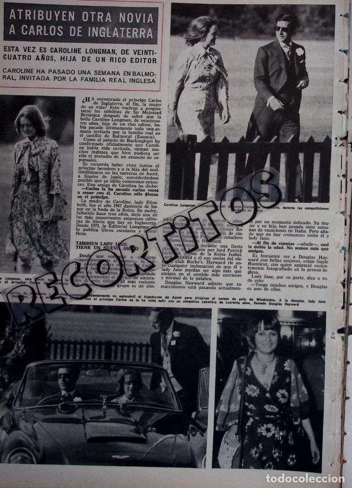 Colecionismo de Revistas e Jornais: caroline longman carlos de inglaterra