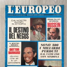 Coleccionismo de Revistas y Periódicos: L'EUROPEO - SETTIMANALE POLITICO D'ATTUALITA - ANNO 1974. Lote 389148794