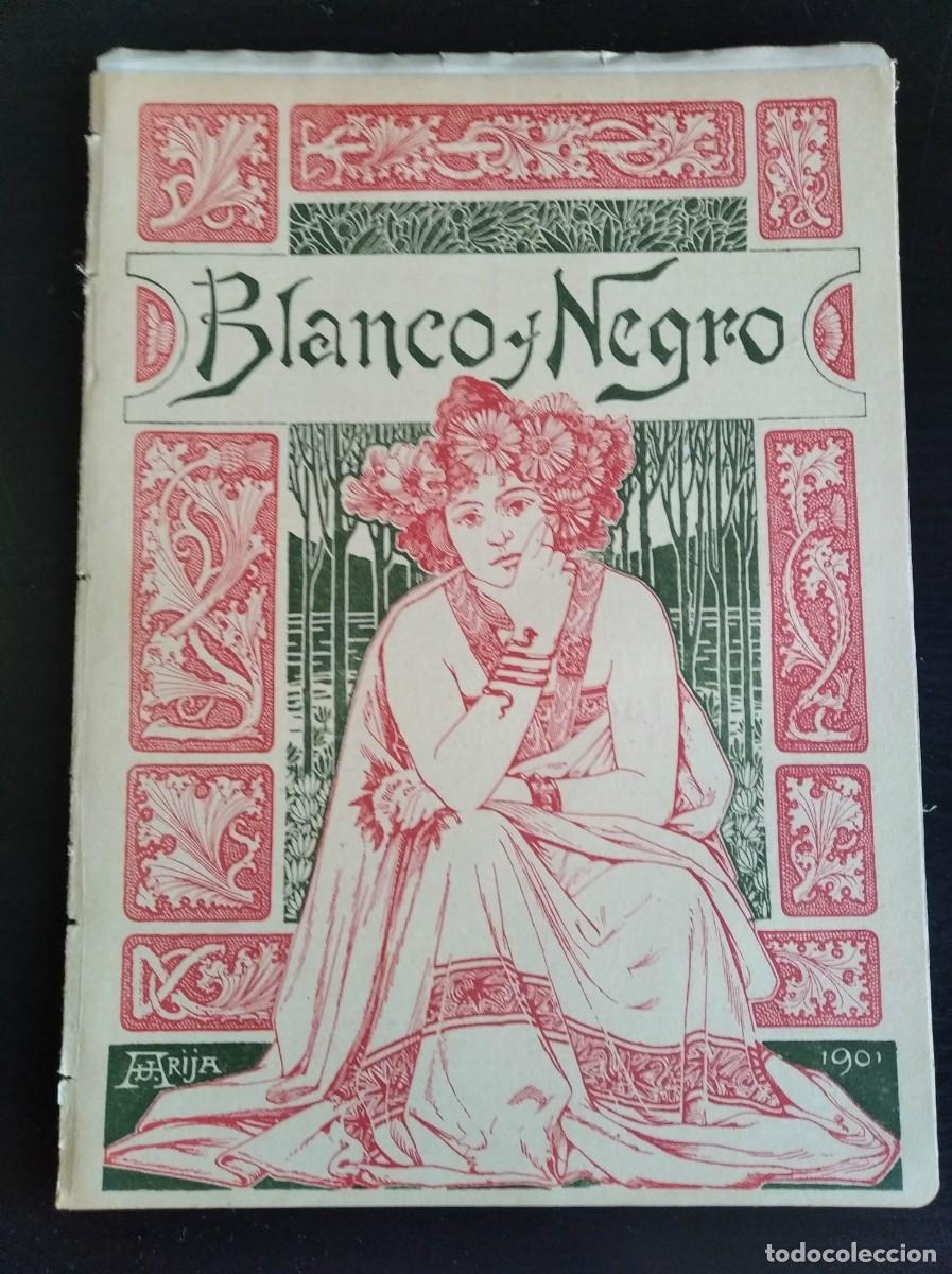Collezionismo di Riviste e Giornali: BLANCO Y NEGRO. N&ordm; 553. A&Ntilde;O 1901. DOS MUERTOS ILUSTRES. LA DE SAN MART&Iacute;N. EN EL SANTO SEPULCR.. LEER