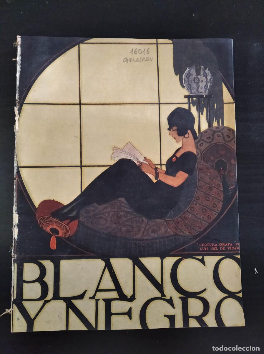 Collection Magazines and Newspapers: BLANCO Y NEGRO. N&ordm; 1561. A&Ntilde;O 1921. LAS FLORES EN SEVILLA. EL CINE AL ALCANCE DE TODOS. LA JUR.. LEER