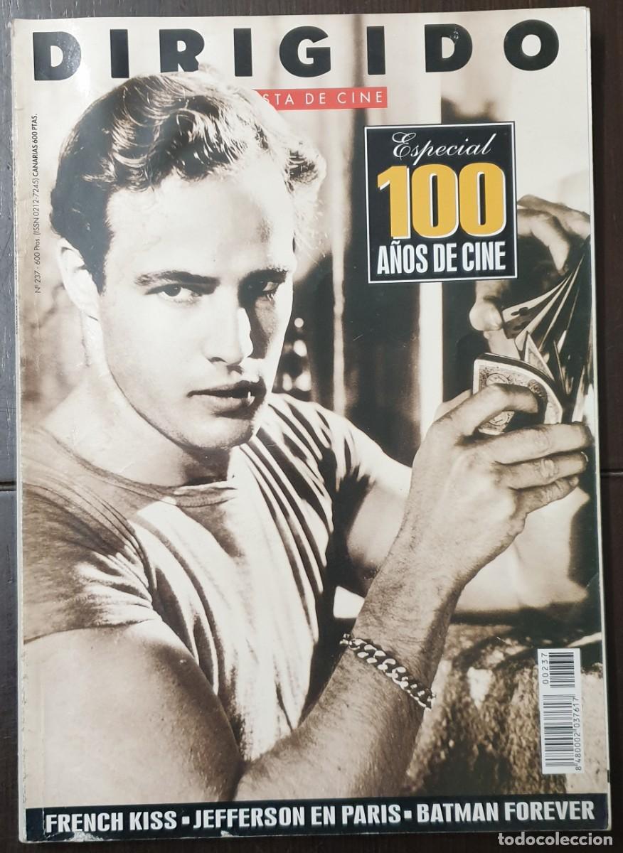Collectionnisme de Revues et Journaux: Revista Dirigido por #237 (agosto 1995) - Especial 100 a&ntilde;os de cine
