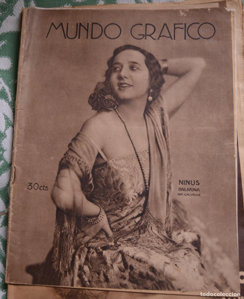 Coleccionismo de Revistas y Peri&oacute;dicos: MUNDO GR&Aacute;FICO n&ordm; 595 Reportajes&rdquo;Las fallas de San Jos&eacute; en Valencia&rdquo;