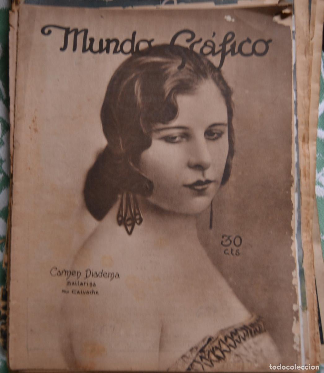 Coleccionismo de Revistas y Peri&oacute;dicos: MUNDO GR&Aacute;FICO n&ordm; 697 (11-3-1925) Reportajes &ldquo;Hundimiento de una nave en construcci&oacute;n (Madrid)&rdquo;,