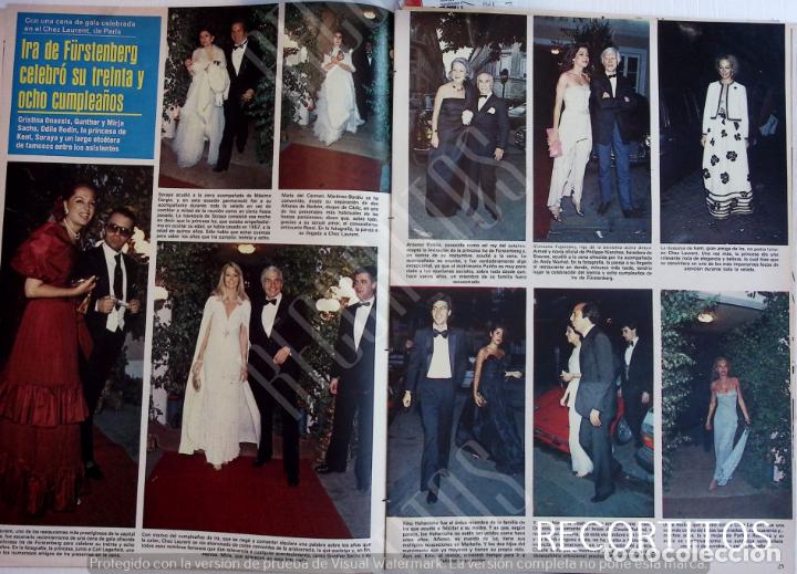 Collection Magazines and Newspapers: ira de furstenberg odele rodin carmen martinez bordiu soraya gunther sachs