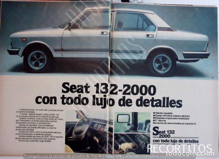 Coleccionismo de revistas y peri&oacute;dicos: anuncio seat 132