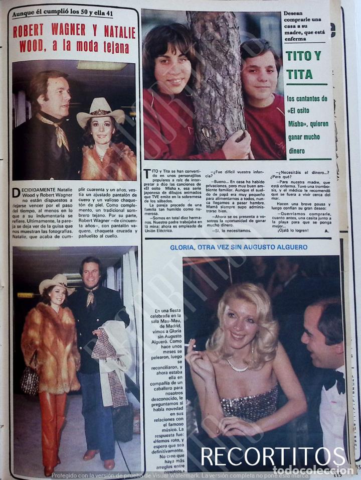 Collectionnisme de Revues et Journaux: robert wagner nathalie wood gloria tito y tita