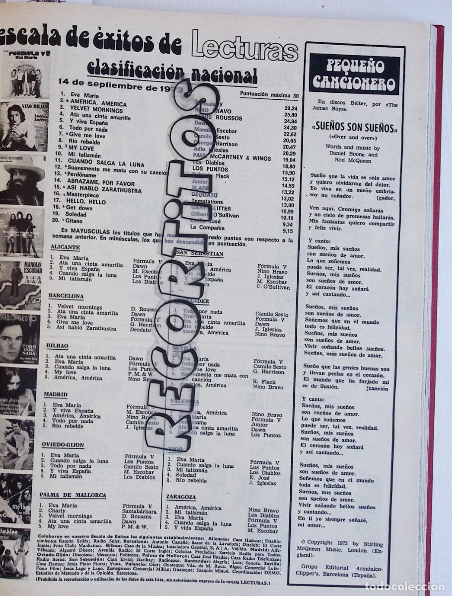 Coleccionismo de revistas y peri&oacute;dicos: ESCALA DE EXITOS DEMI ROUSSOS CAMILO SESTO