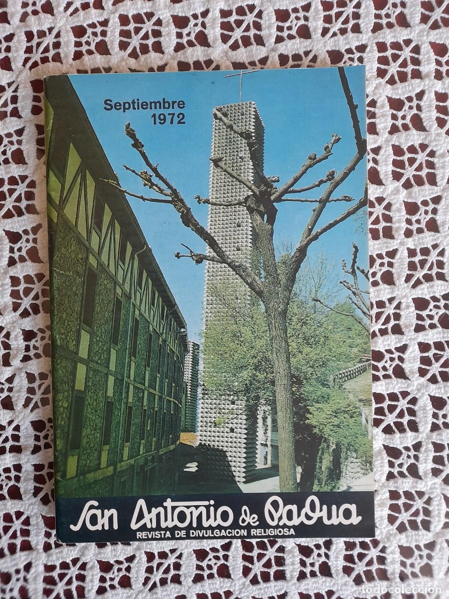 Coleccionismo de Revistas y Peri&oacute;dicos: San Antonio de Padua n&uacute;mero 295 septiembre 1972
