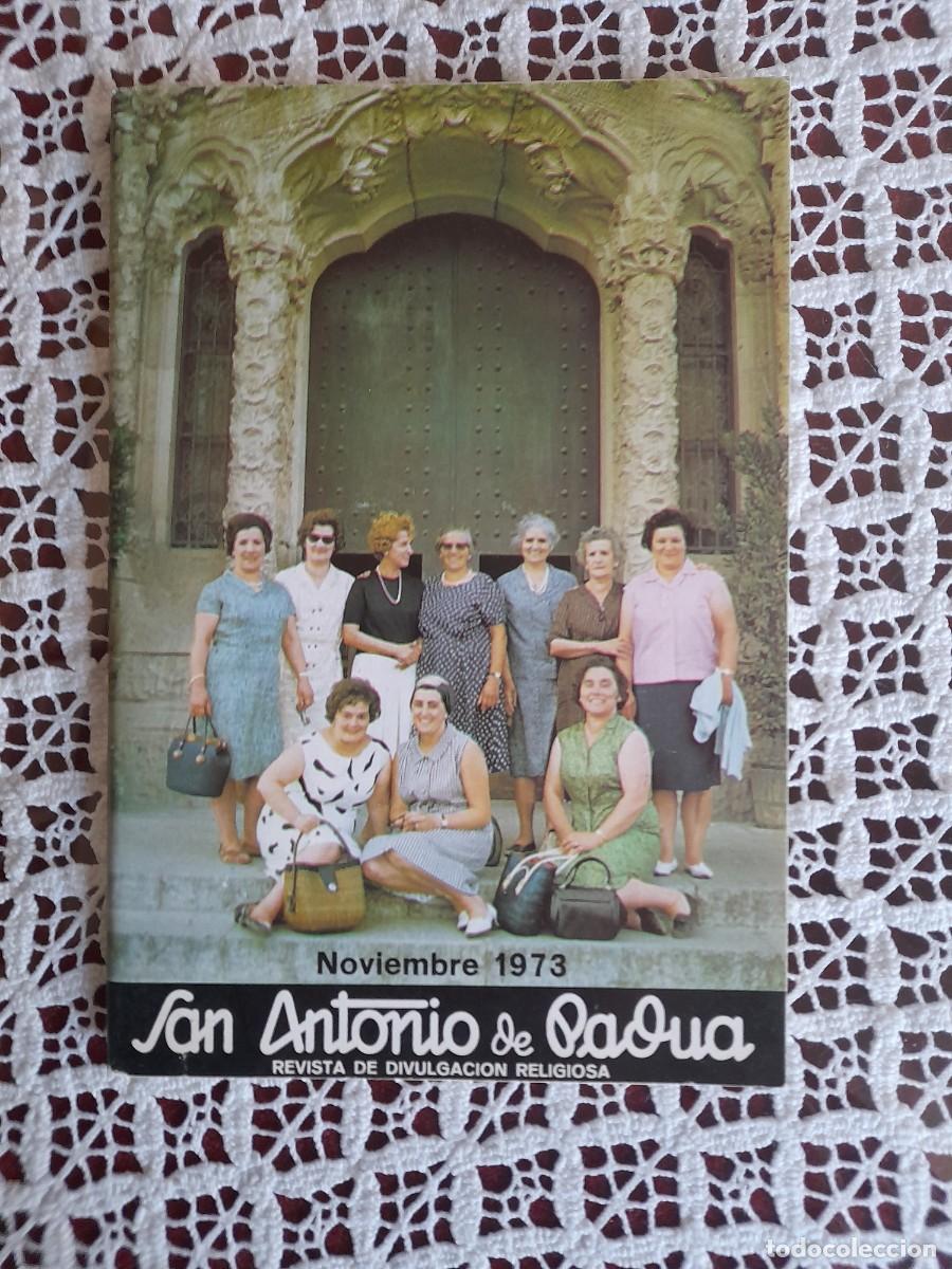 Coleccionismo de Revistas y Peri&oacute;dicos: San Antonio de Padua n&uacute;mero 308 noviembre 1973