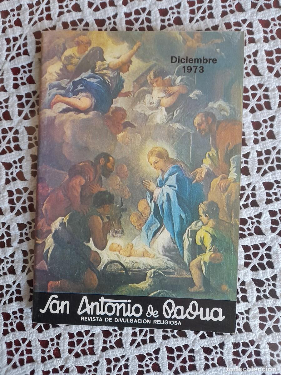 Coleccionismo de Revistas y Peri&oacute;dicos: San Antonio de Padua n&uacute;mero 309 diciembre 1973