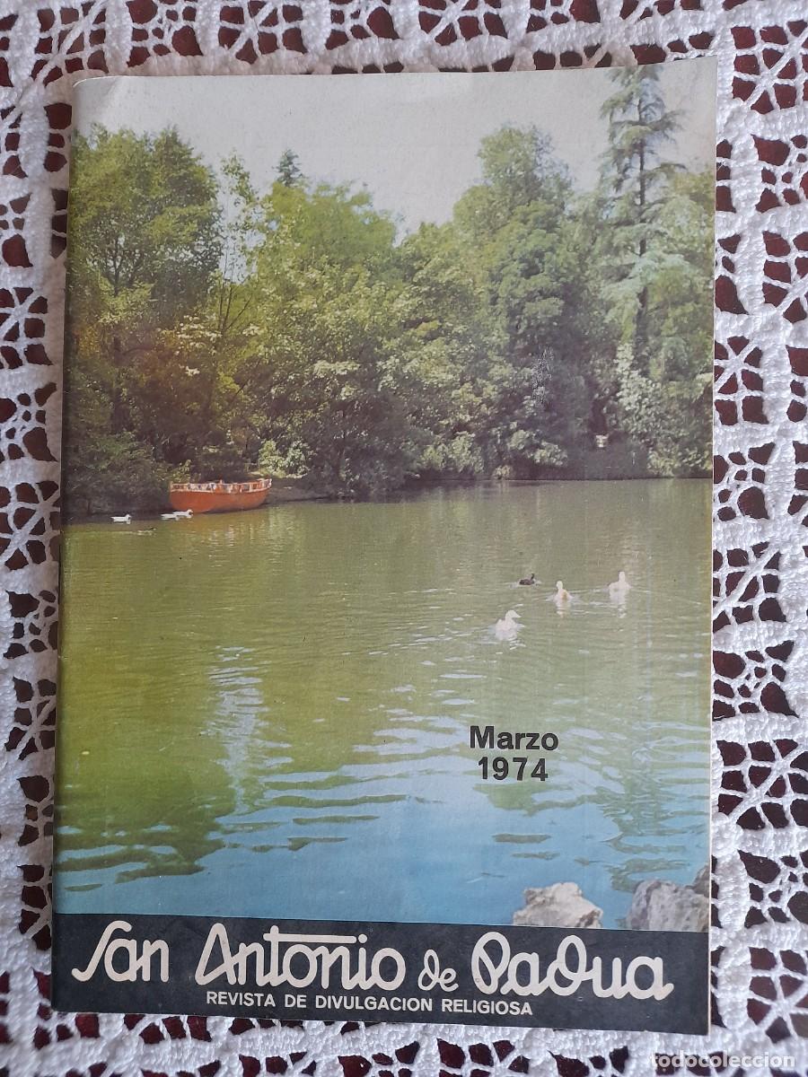 Coleccionismo de Revistas y Peri&oacute;dicos: San Antonio de Padua n&uacute;mero 312 marzo 1974