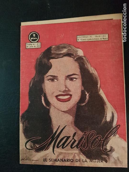 Collection Magazines and Newspapers: MARISOL EL SEMANARIO DE LA MUJER-1957, JUNIO