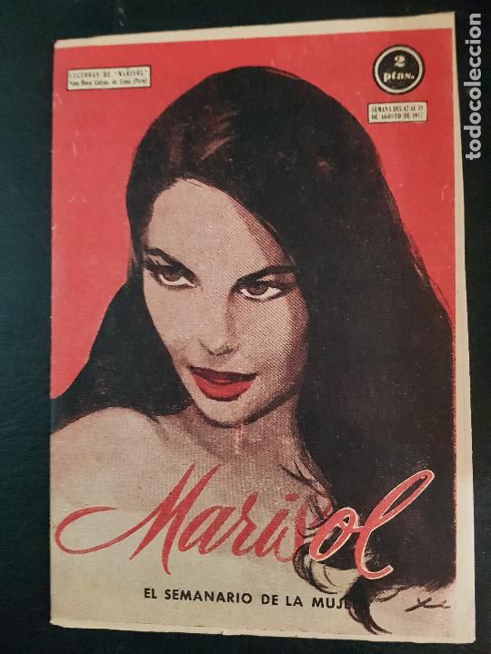 Collection Magazines and Newspapers: MARISOL EL SEMANARIO DE LA MUJER-1957, AGOSTO