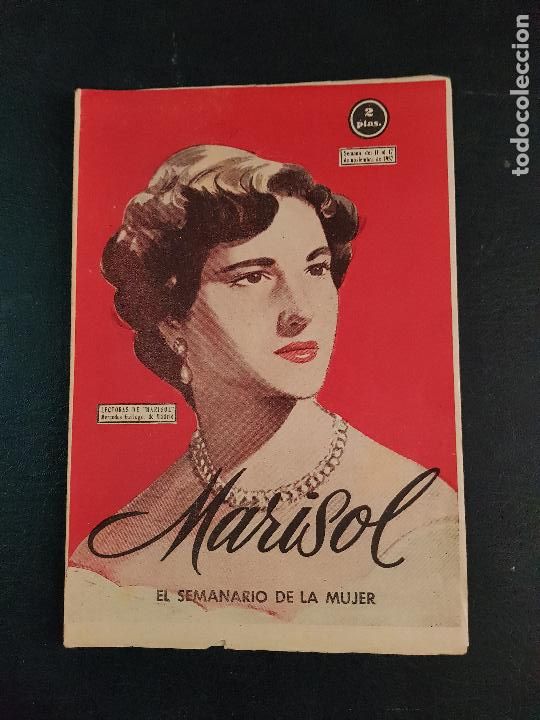 Collection Magazines and Newspapers: MARISOL EL SEMANARIO DE LA MUJER-1957, NOVIEMBRE