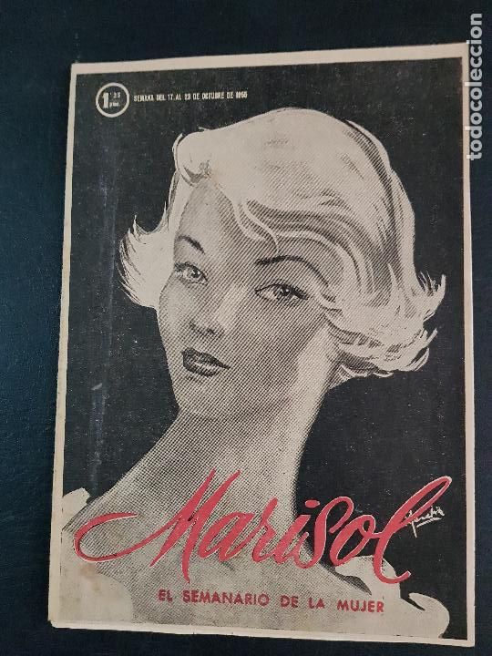 Collezionismo di Riviste e Giornali: MARISOL EL SEMANARIO DE LA MUJER-1955, OCTUBRE