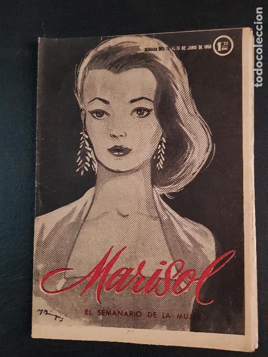 Coleccionismo de Revistas y Peri&oacute;dicos: MARISOL EL SEMANARIO DE LA MUJER-1955-JUNIO