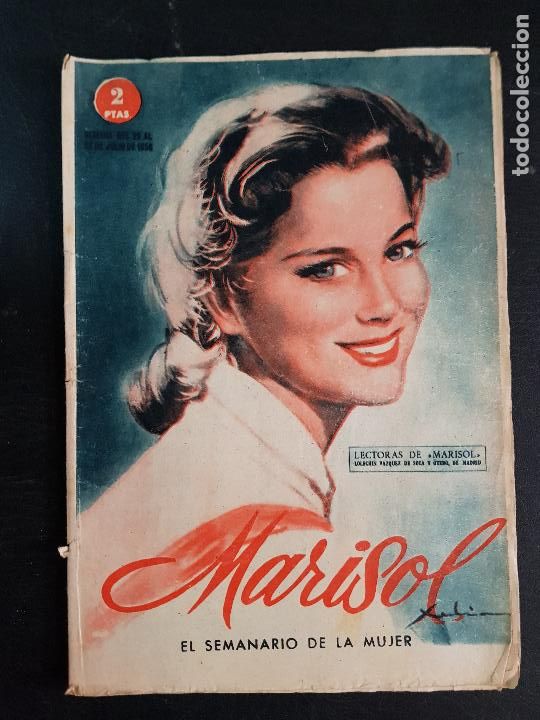 Collezionismo di Riviste e Giornali: MARISOL EL SEMANARIO DE LA MUJER-1956-JULIO