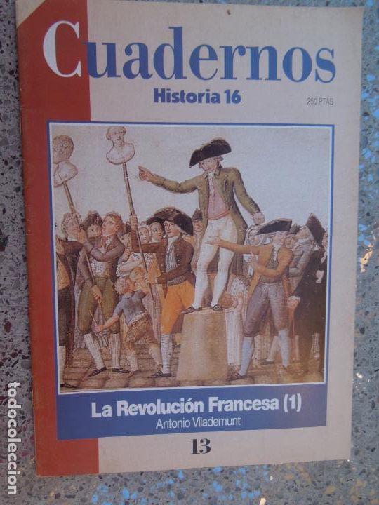 Coleccionismo de Revistas y Peri&oacute;dicos: CUADERNOS HISTORIA 16 - LA REVOLUCI&Oacute;N FRANCESA (1) - N&ordm; 13.