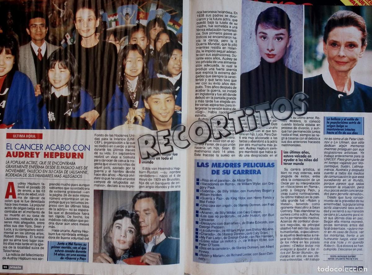 Coleccionismo de Revistas y Peri&oacute;dicos: AUDREY HEPBURN