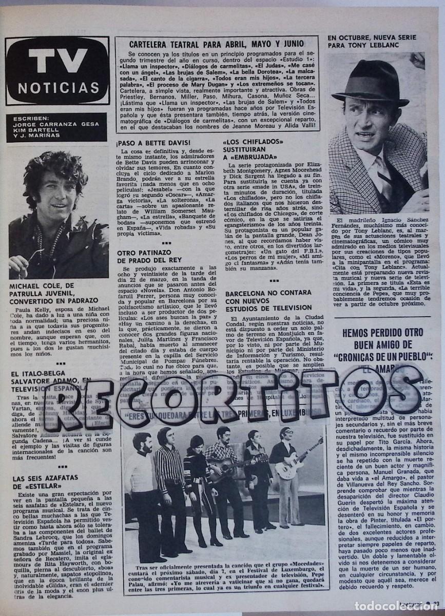 Coleccionismo de Revistas y Peri&oacute;dicos: MICHAEL COLE PATRULLA JUVENIL MOCEDADES