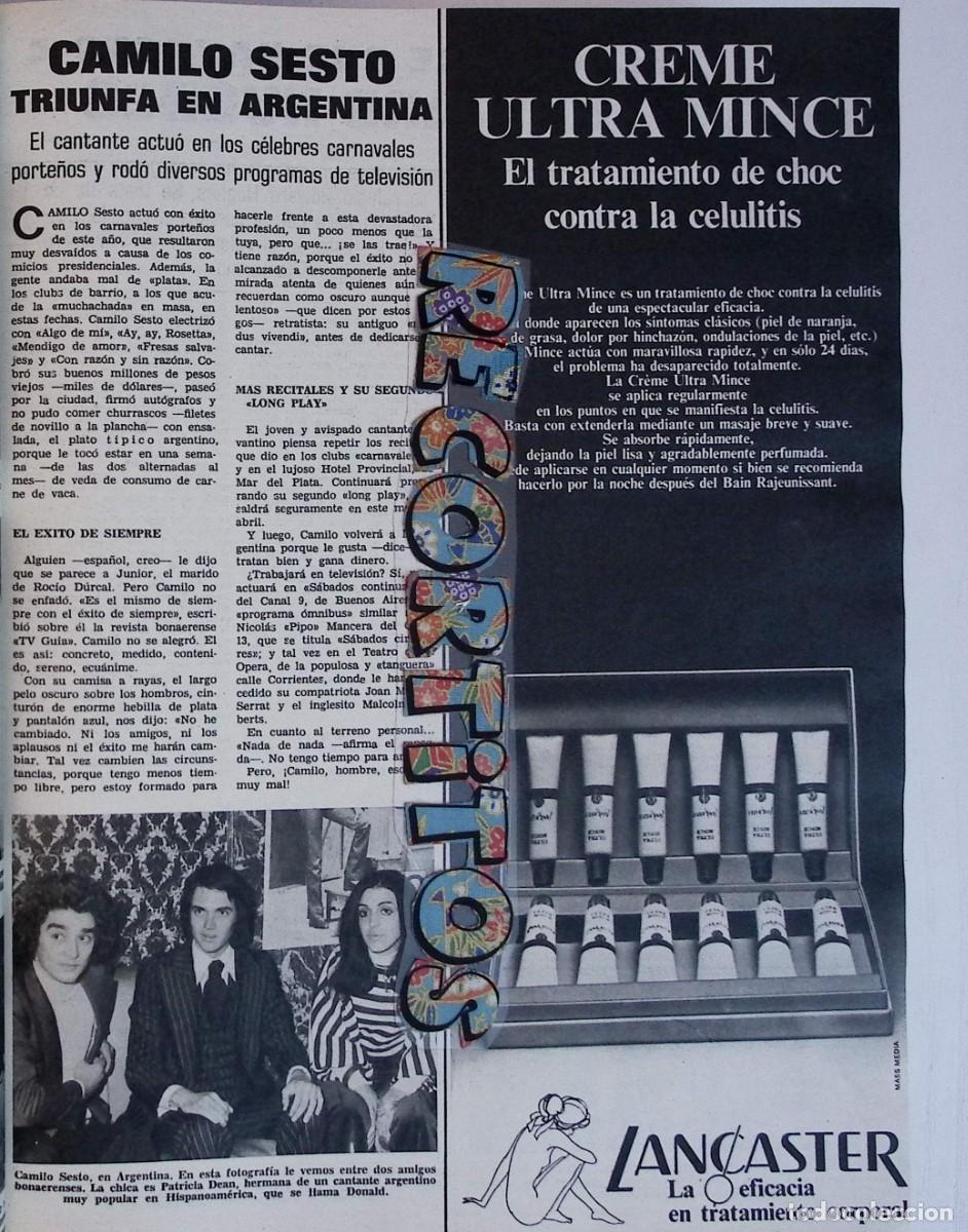 Coleccionismo de revistas y peri&oacute;dicos: CAMILO SESTO
