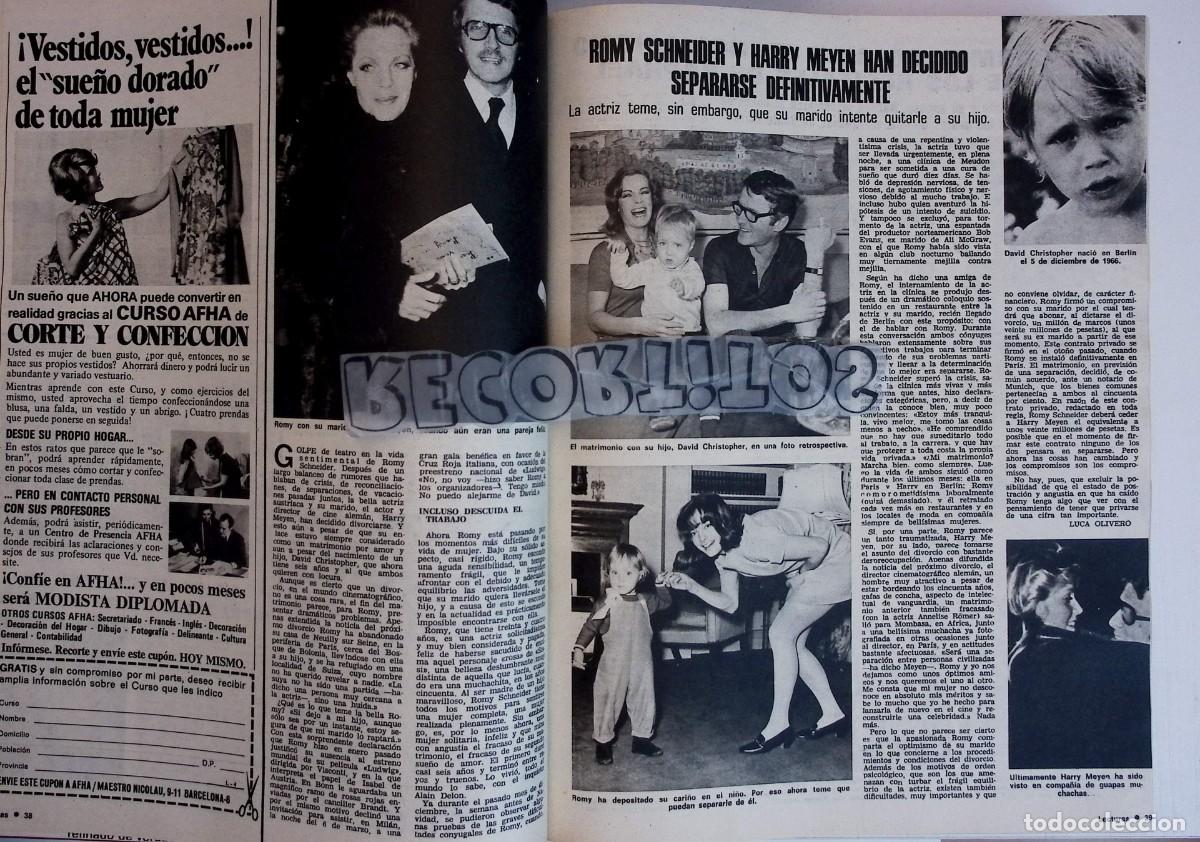 Coleccionismo de Revistas y Peri&oacute;dicos: ROMY SCHNEIDER
