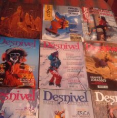 Coleccionismo de Revistas y Periódicos: ANTIGUAS REVISTAS ALPINISMO ESCALADA DESNIVEL. Lote 390018734