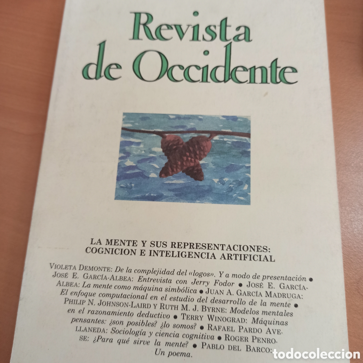 Coleccionismo de Revistas y Peri&oacute;dicos: Revista de Occidente n&ordm; 119 - La Mente y sus representaciones