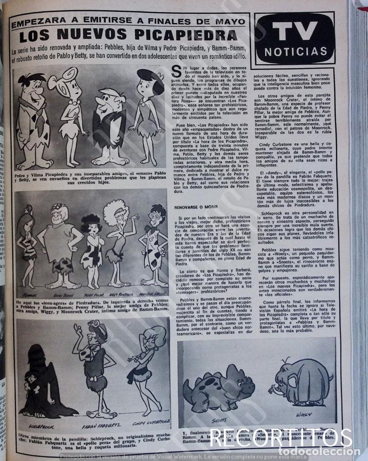 Coleccionismo de Revistas y Peri&oacute;dicos: HANNA BARBERA LOS PICAPIEDRA THE FLINSTONES