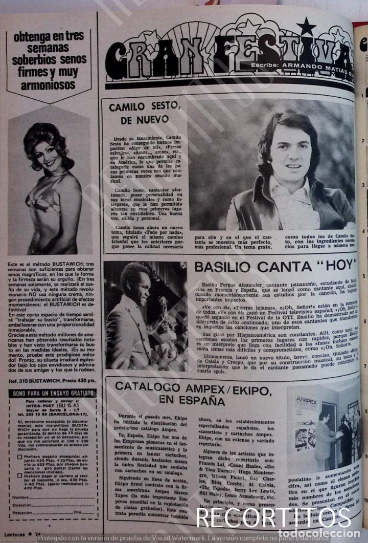 Coleccionismo de revistas y peri&oacute;dicos: CAMILO SESTO BASILIO