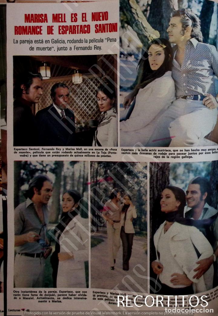 Sammeln von Zeitschriften und Zeitungen: MARISA MELL ESPARTACO SANTONI