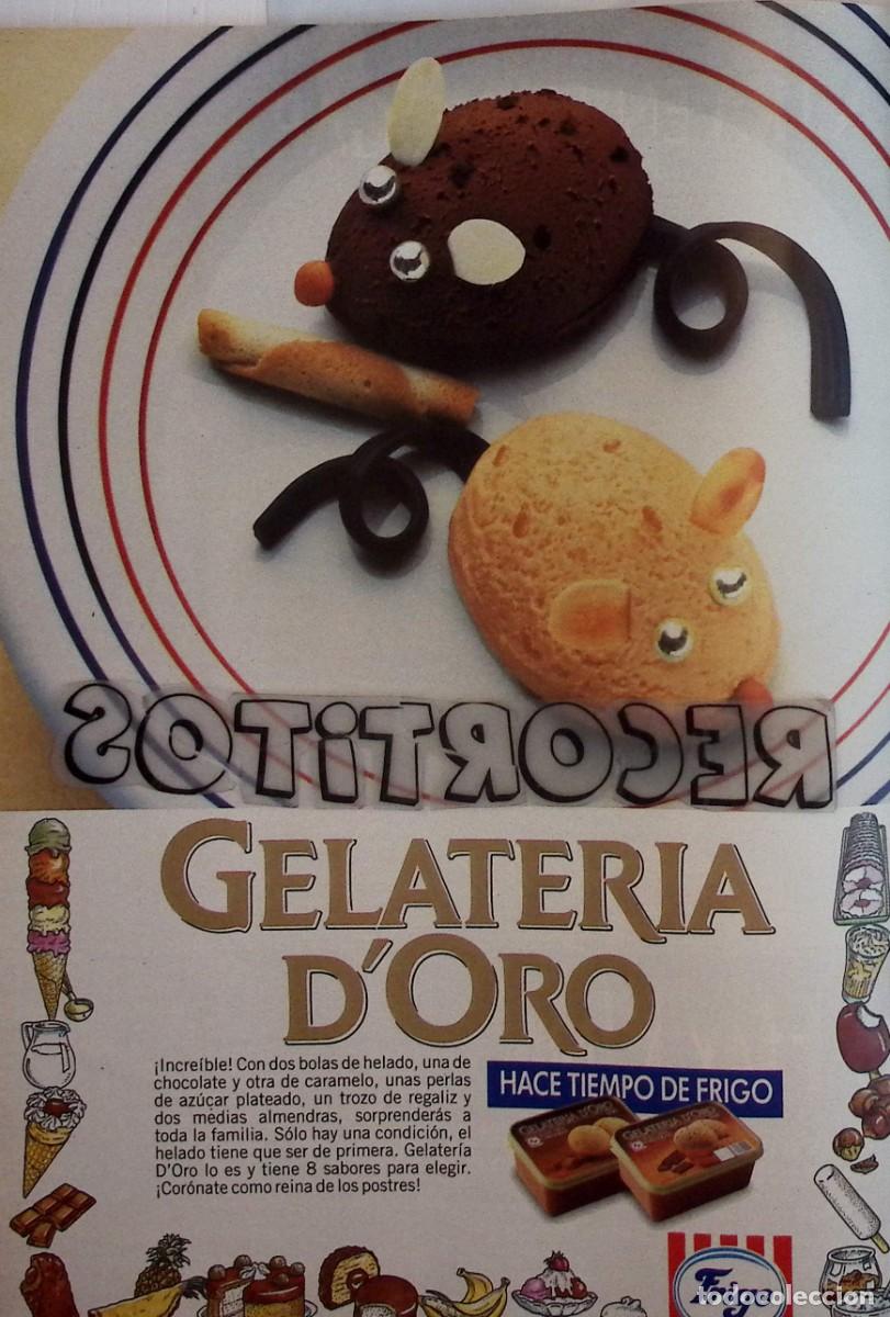 Collection Magazines and Newspapers: anuncio publicidad helados frigo