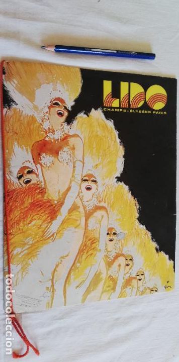 Coleccionismo de revistas y peri&oacute;dicos: ANTIGUO PROGRAMA / OLD PROGRAM : LYDO CHAMPS- &Eacute;LYS&Eacute;ES CABARET PARIS 1973