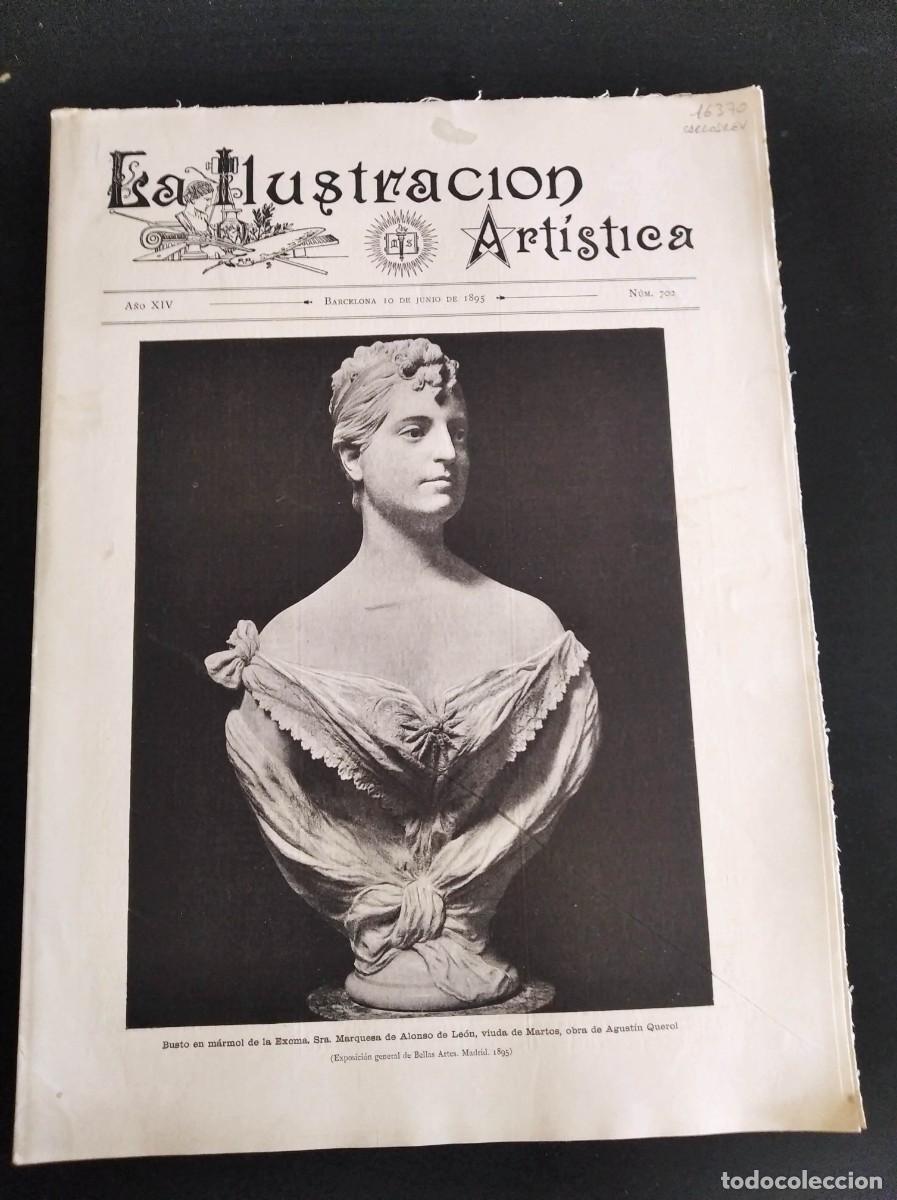 Collection Magazines and Newspapers: LA ILUSTRACI&Oacute;N ART&Iacute;STICA. N&ordm; 702. A&Ntilde;O 1895. EXPOSICI&Oacute;N GENERAL DE BELLAS ARTES (MADRID). DON .. LEER