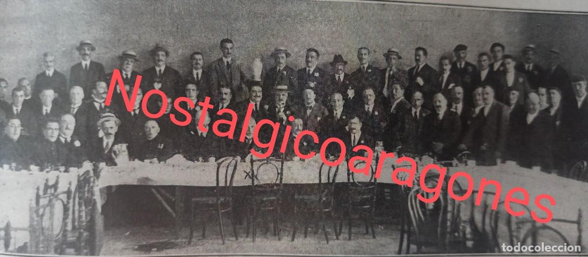 Collectionnisme de Revues et Journaux: Oyarz&uacute;n banquete homenaje m&eacute;dico Felix Michelena foto revista principio siglo XX 191R