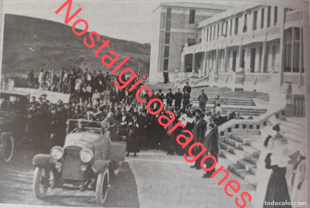 Collectionnisme de Revues et Journaux: Gorliz Vizcaya inauguraci&oacute;n sanatorio tuberculosis foto revista principio siglo XX 191R
