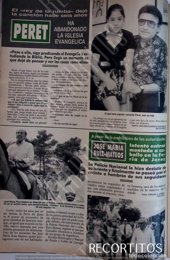 Coleccionismo de Revistas y Peri&oacute;dicos: PERET JOSE MARIA RUIZ MATEOS