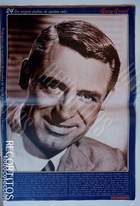 Coleccionismo de Revistas y Peri&oacute;dicos: poster fotogramas cary grant barbra streisand ryan oneal