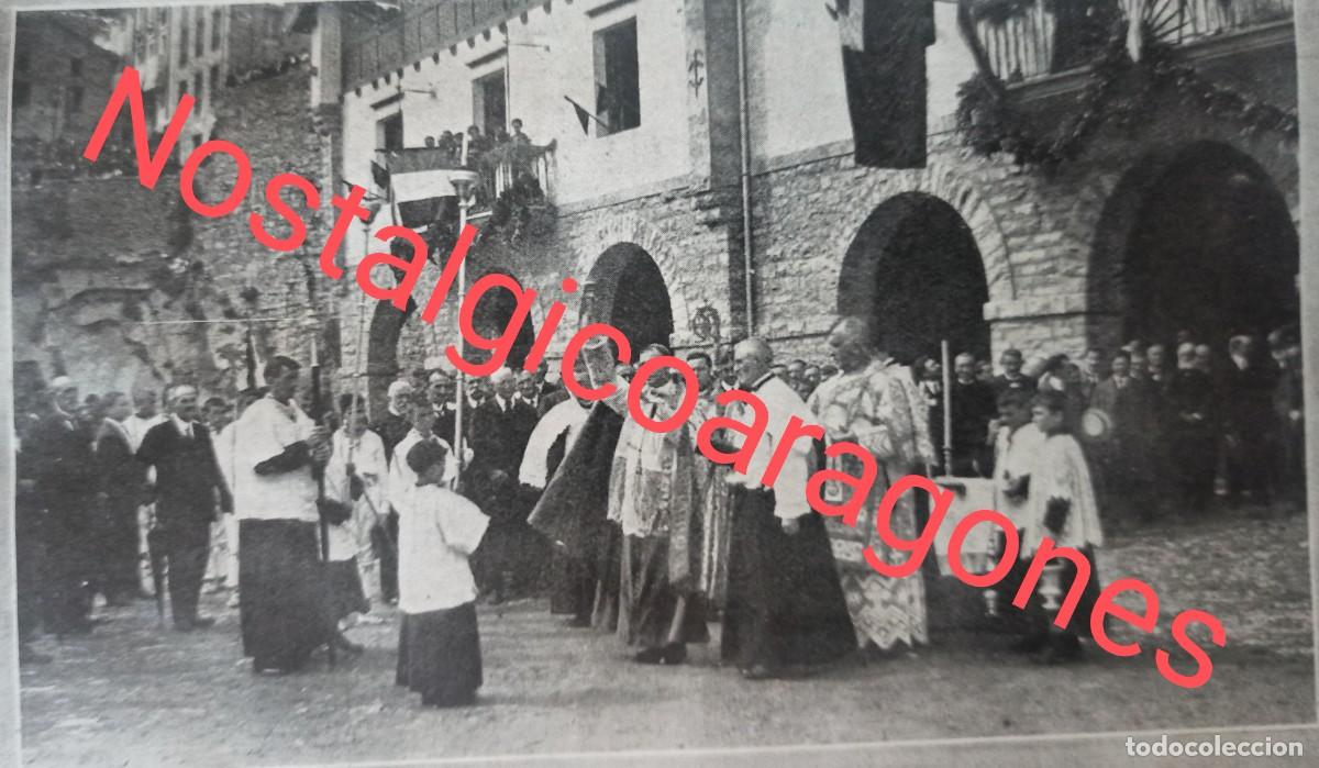 Coleccionismo de revistas y peri&oacute;dicos: Guetaria bendici&oacute;n casa refugio pescadores Cant&aacute;brico foto revista principio siglo XX 191R