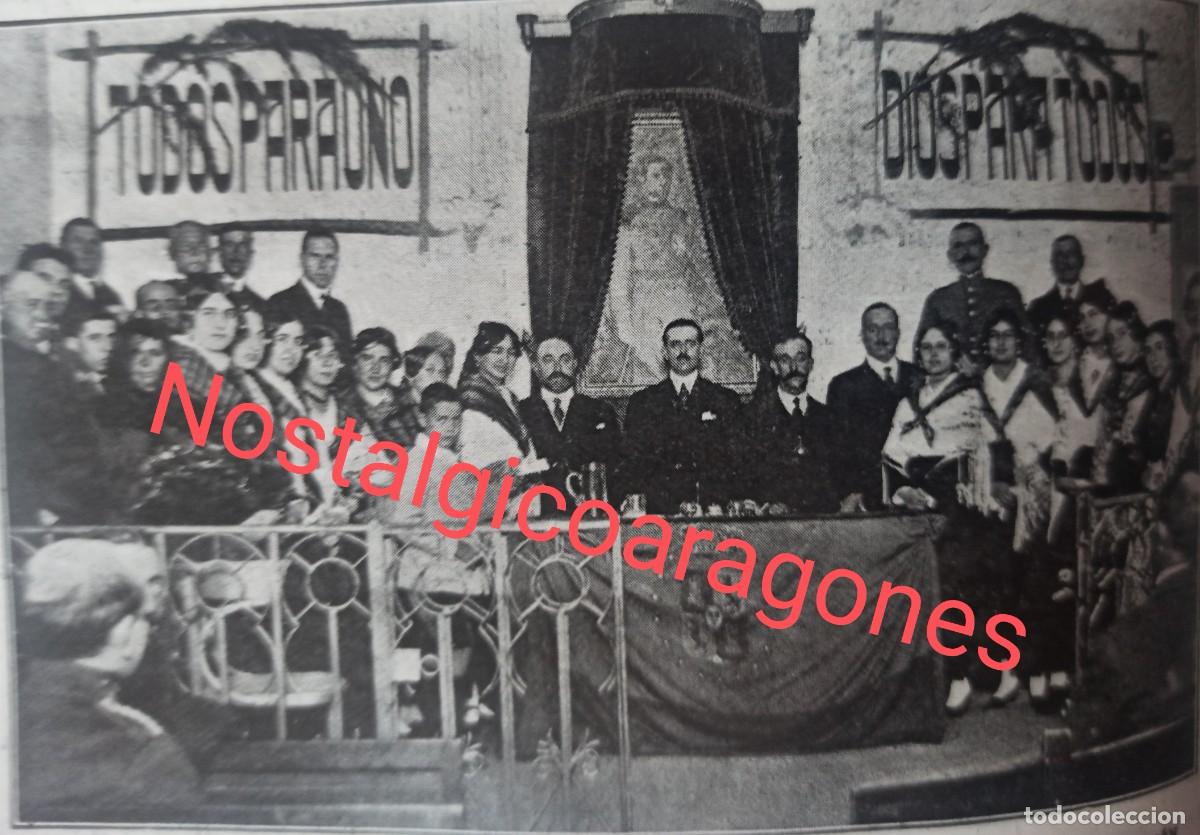 Collectionnisme de Revues et Journaux: El Espinar Segovia inauguraci&oacute;n Mutualidad Escolar foto revista principio siglo XX 191R
