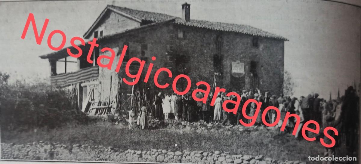 Colecionismo de Revistas e Jornais: Roda homenaje Massia l&aacute;pida donde vivi&oacute; foto hoja revista principios siglo XX 191R