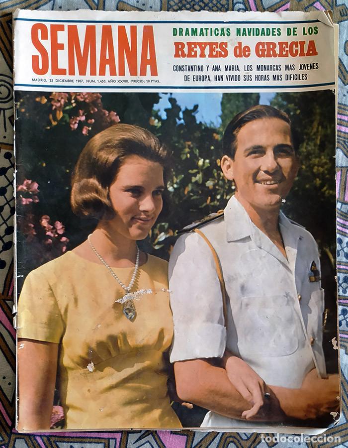 Coleccionismo de Revistas y Peri&oacute;dicos: Revista SEMANA n&ordm; 1453 de diciembre de 1.967