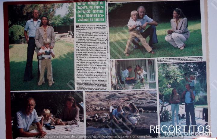 Coleccionismo de Revistas y Peri&oacute;dicos: VICTOR MANUEL DE SABOYA EL PRINCIPE ASESINO LIBERTAD PROVISIONAL