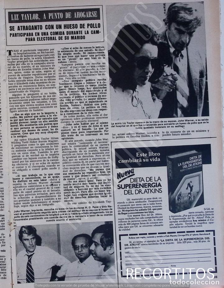 Coleccionismo de Revistas y Peri&oacute;dicos: ELIZABETH TAYLOR LIZ