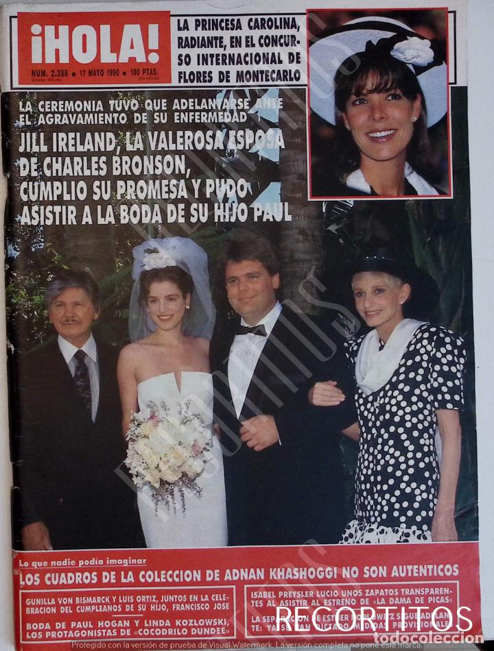 Sammeln von Zeitschriften und Zeitungen: RECORTE PORTADA CAROLINA DE MONACO JILL IRELAND CHARLES BRONSON