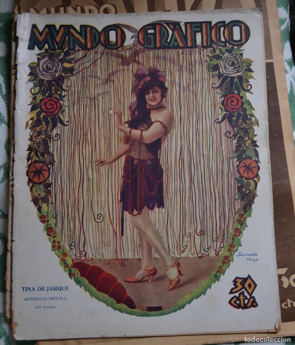 Coleccionismo de Revistas y Peri&oacute;dicos: MUNDO GR&Aacute;FICO n&ordm; 770 (4-8-1926) De automovilismo El triunfador en el circuito de Lasarte&rdquo;