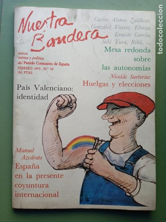 Collectionnisme de Revues et Journaux: Nuestra bandera - Revista te&oacute;rica y pol&iacute;tica del Partido Comunista de Espa&ntilde;a n&ordm; 98 - a&ntilde;o 1979