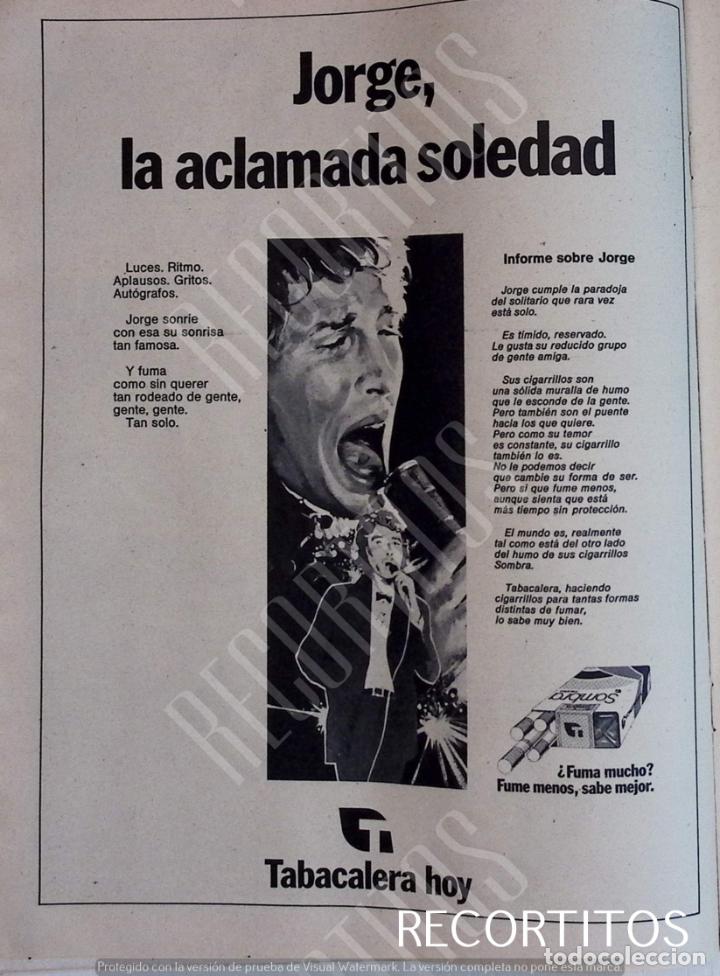 Collectionnisme de Revues et Journaux: ANUNCIO TABACALERA SOMBRA