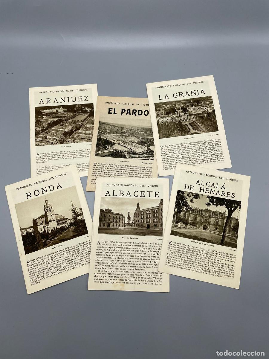 Collezionismo di Riviste e Giornali: FOLLETOS TUR&Iacute;STICOS DE LAS CIUDADES DE ESPA&Ntilde;A - PATRONATO NACIONAL DEL TURISMO. Circa 1930.